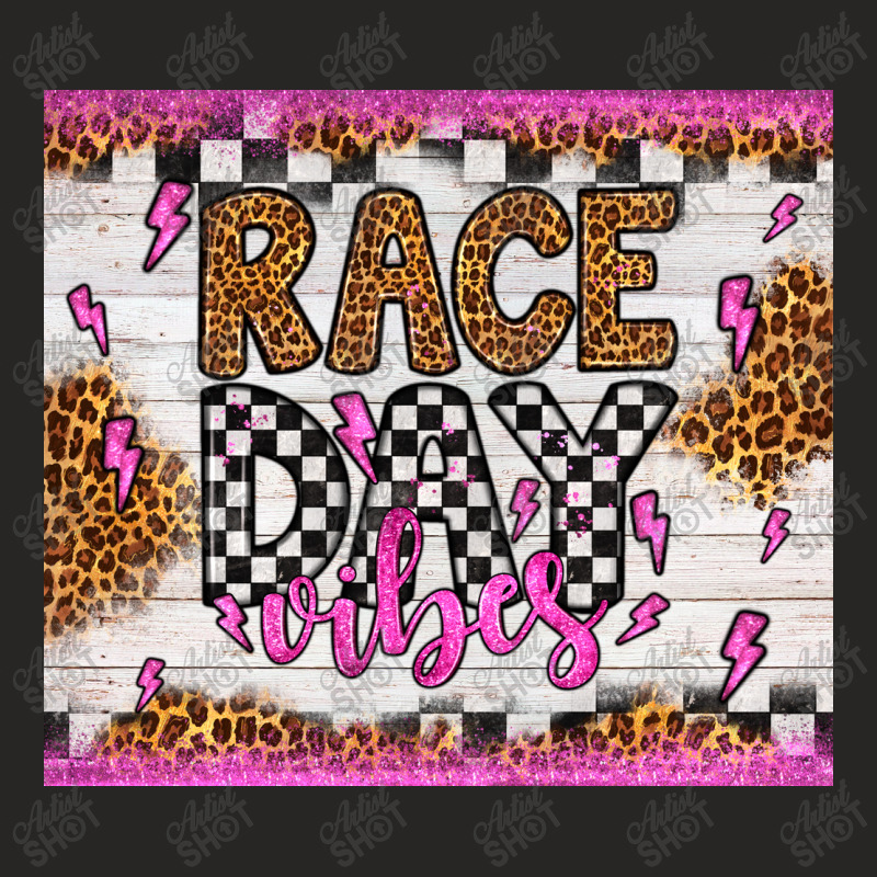 Race Day Vibes Ladies Fitted T-Shirt by Artiststas | Artistshot