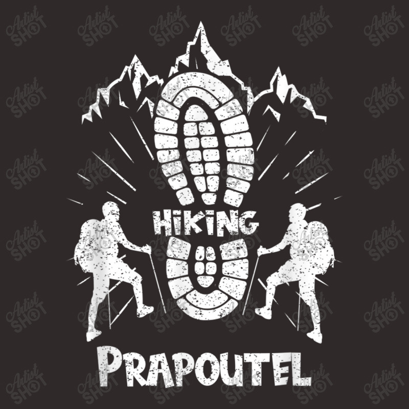 Hiking Hiker Prapoutel France Hiking Vacation Ski Racerback Tank by criticizematter | Artistshot