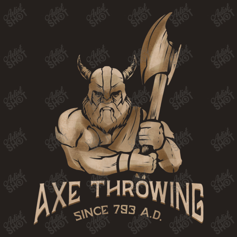 Lumberjack Axe Throwing Since 793 Ad Hatchet & Axe Throwing Tank Top | Artistshot