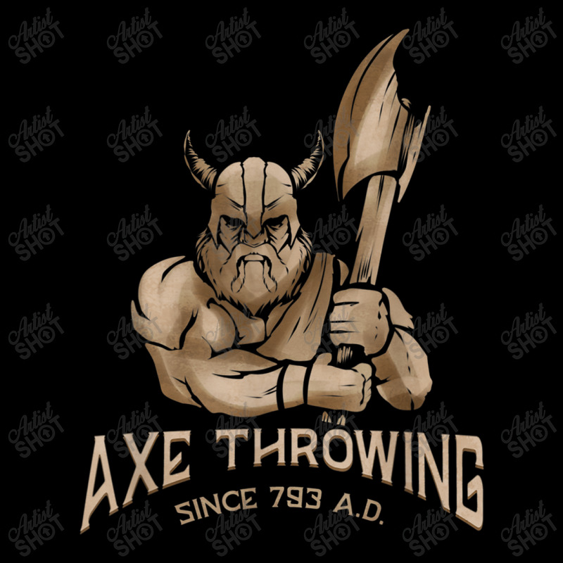 Lumberjack Axe Throwing Since 793 Ad Hatchet & Axe Throwing Zipper Hoodie | Artistshot