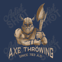 Lumberjack Axe Throwing Since 793 Ad Hatchet & Axe Throwing Men Denim Jacket | Artistshot