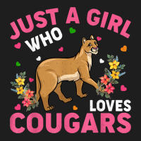 Cougar Animal Lover Just A Girl Who Loves Cougars T Shirt Classic T-shirt | Artistshot