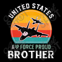 United States Air Force Proud Brother, 4th Of July Independence Day V-neck Tee | Artistshot