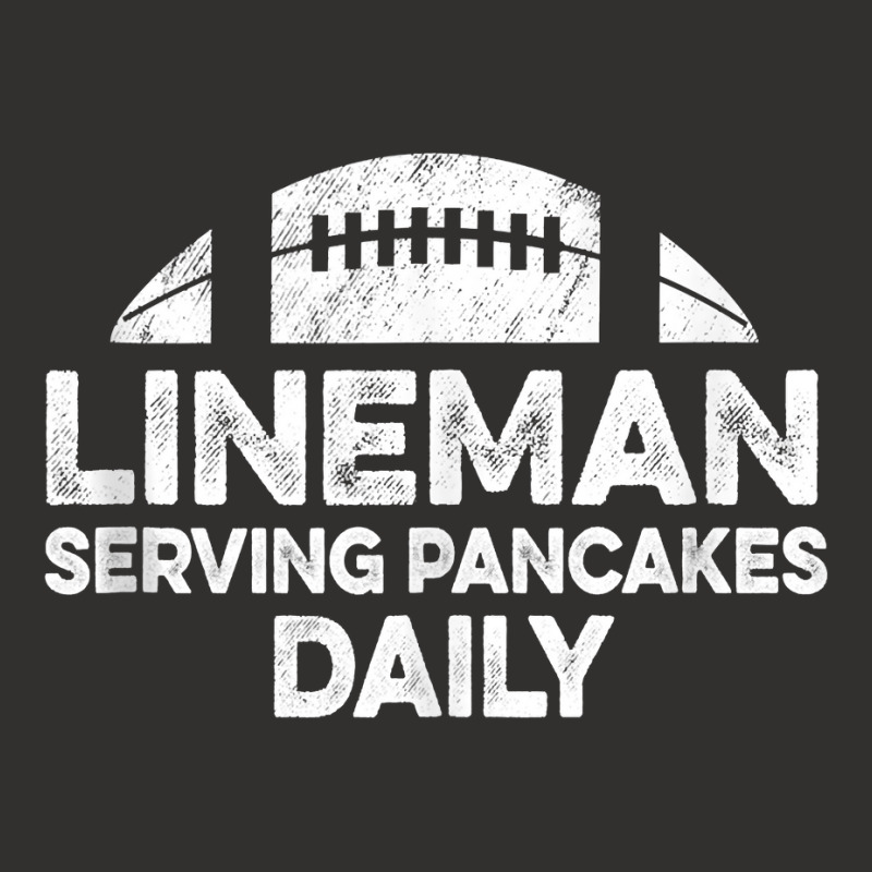 Mens Lineman Serving Pancakes Daily Football Offensive Lineman Tank To Champion Hoodie | Artistshot