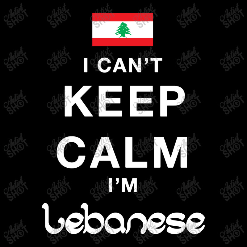 I Cant Keep Calm Im Lebanese Fleece Short by Lumintu Art | Artistshot