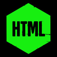 Retro Html Programming Language Icon1 01 Cropped Hoodie | Artistshot