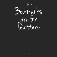 Funny Bookmarks Are For Quitters Handwriting Saying Mom Dad T Shirt Women's Pajamas Set | Artistshot