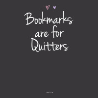 Funny Bookmarks Are For Quitters Handwriting Saying Mom Dad T Shirt Ladies Curvy T-shirt | Artistshot