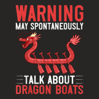 Dragon Boat Racing Festival Paddle Chinese Boating T Shirt Ladies Fitted T-shirt | Artistshot