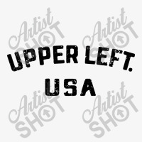 Upper Left Usa Ladies Fitted T-shirt | Artistshot