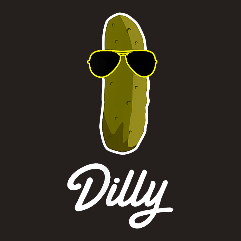 Funny Pickle Dilly Food Gift T Shirt Tank Top by manviwadlington | Artistshot