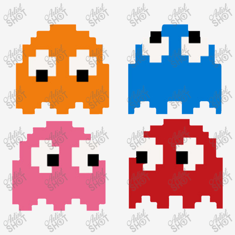 Pacman Ghosts Cool Retro 80s Youth 3/4 Sleeve by wongnyleneh | Artistshot