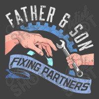 Mechanic Father And Son Father's Day Diesel Mechanic Dad Lad Matching Vintage T-shirt | Artistshot