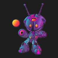 Cute Futuristic Gradient Robot Character Tank Top Classic T-shirt | Artistshot