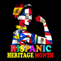 National Hispanic Heritage Month Proud Dominica Latino Women T Shirt Pocket T-shirt | Artistshot