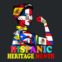 National Hispanic Heritage Month Proud Dominica Latino Women T Shirt Crewneck Sweatshirt | Artistshot