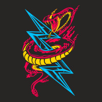 Lightning Serpent Ladies Fitted T-shirt | Artistshot