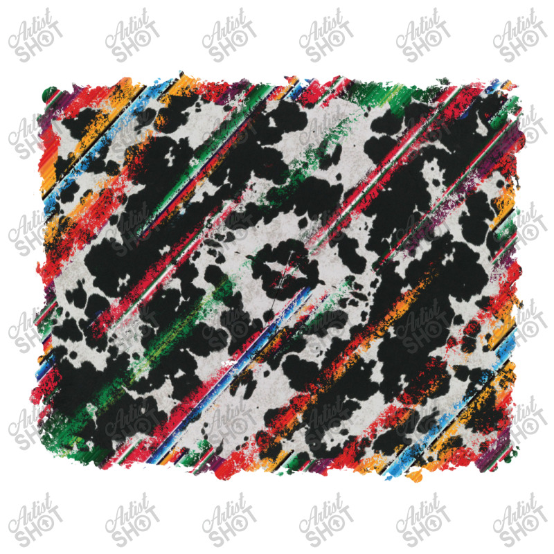 Cowhide And Serape Background Youth Tee | Artistshot