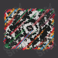 Cowhide And Serape Background Ladies Curvy T-shirt | Artistshot