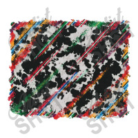 Cowhide And Serape Background Crop Top | Artistshot