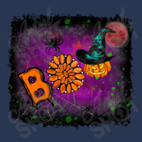 Boo Gemstone Halloween Pumpkin Ladies Denim Jacket | Artistshot