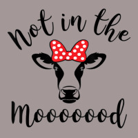 Not In The Mood Cow Heifer Udder Dairy Farmer Gift Milking T Shirt Vintage Short | Artistshot