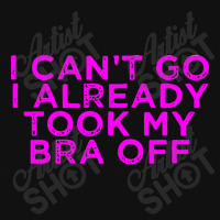 I Can’t Go I Already Took My Bra Off Tee Baby Beanies | Artistshot