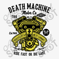 Death Machine Ladies Fitted T-shirt | Artistshot