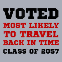 Voted Time Travel Funny T Shirt T Shirt Tank Dress | Artistshot