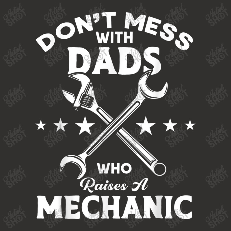 Mechanic Dads Who Raises A Mechanic Mechanic Dad 806 Champion Hoodie | Artistshot