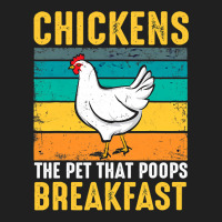 Chicken Chick Funny Chicken Chickens The Pet That Poops Breakfast 336 Ladies Polo Shirt | Artistshot