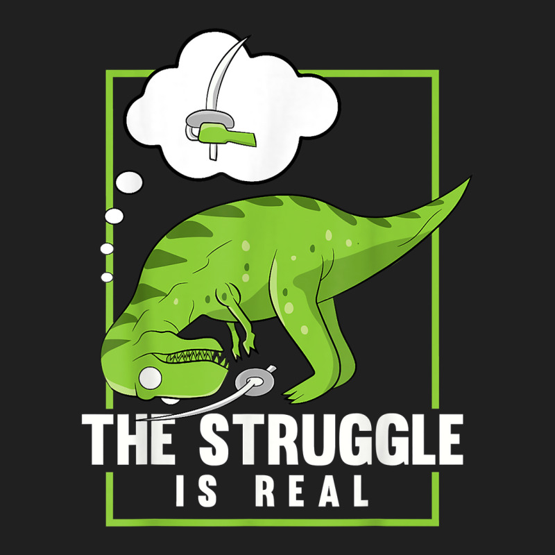 The Struggle Is Real Sword Fighting Dinosaur Fencer Fencing T Shirt Ladies Polo Shirt by copedoire | Artistshot