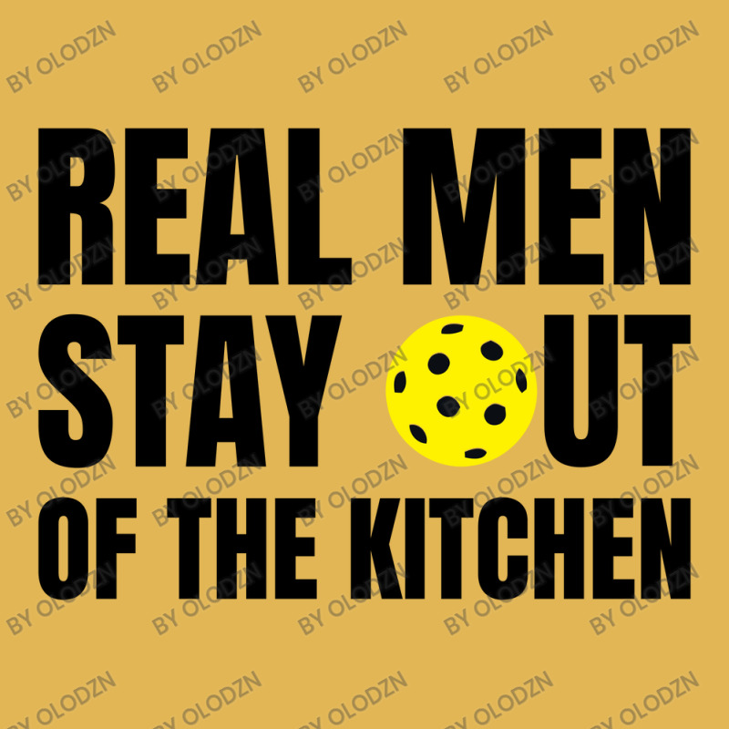 Real Men Stay Out Of The Kitchen - Funny Pickleball Vintage Hoodie And Short Set by Olodzn | Artistshot