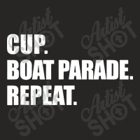 Cup Boat Parade Repeat Ladies Fitted T-shirt | Artistshot