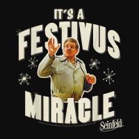 Seinfeld Festivus Frank It's A Festivus Miracle T Shirt Crop Top | Artistshot