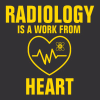 Radiology Is A Work From Heart Vintage Short | Artistshot