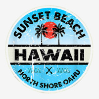 Hawaii Sunset Beach North Shore Oahu Vintage Hawaiian T Shirt Adjustable Cap | Artistshot