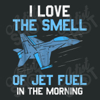 I Love The Smell Of Jet Fuel In The Morning Pilot Aviation Women's Triblend Scoop T-shirt | Artistshot