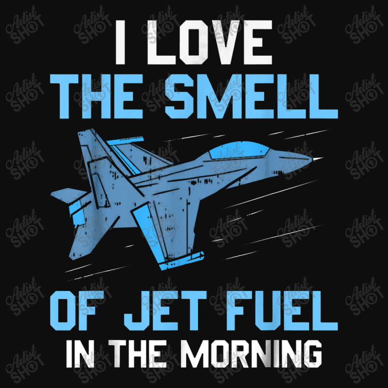 I Love The Smell Of Jet Fuel In The Morning Pilot Aviation Crop Top by bonekakaleng | Artistshot