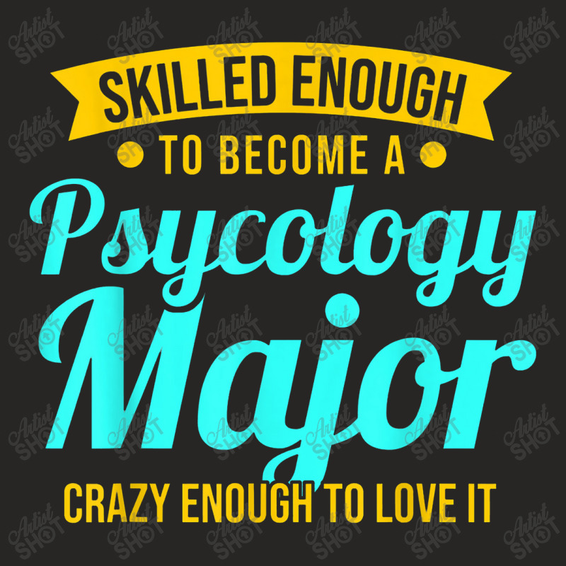 Cool Psychology Psychologist Major Students Ladies Fitted T-Shirt by ramzivia | Artistshot