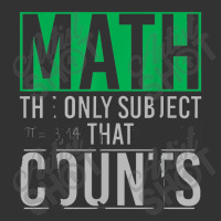 Funny Geek Math Teacher The Only Subject That Counts Math Baby Bodysuit | Artistshot