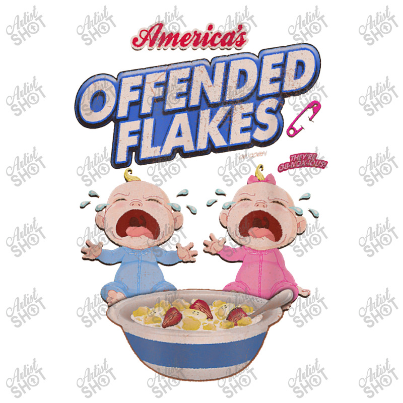 America's Offended Flakes Funny Snowflake Crewneck Sweatshirt by afganfahreza | Artistshot