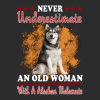 Dog Never Underestimate And Old Man With A Alaskan Malamute Puppy Pet Exclusive T-shirt | Artistshot