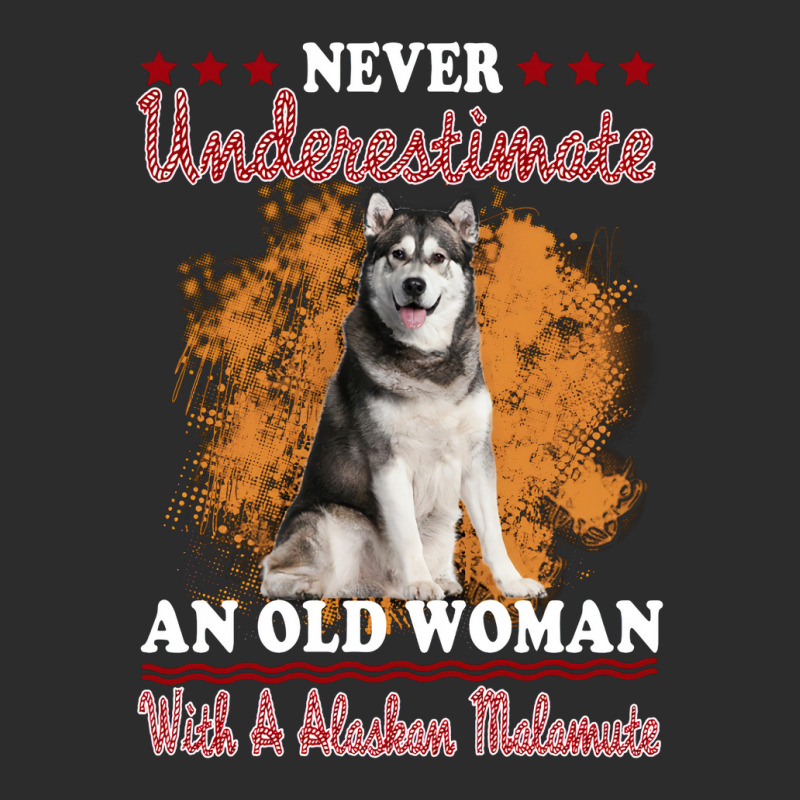 Dog Never Underestimate And Old Man With A Alaskan Malamute Puppy Pet Exclusive T-shirt | Artistshot