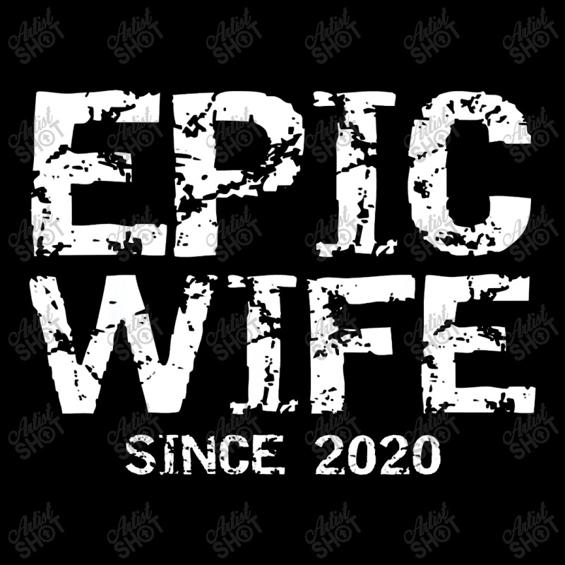 Bride Wedding Gift From Groom Husband Epic Wife Since 2020 Pocket T-Shirt by afganfahreza | Artistshot