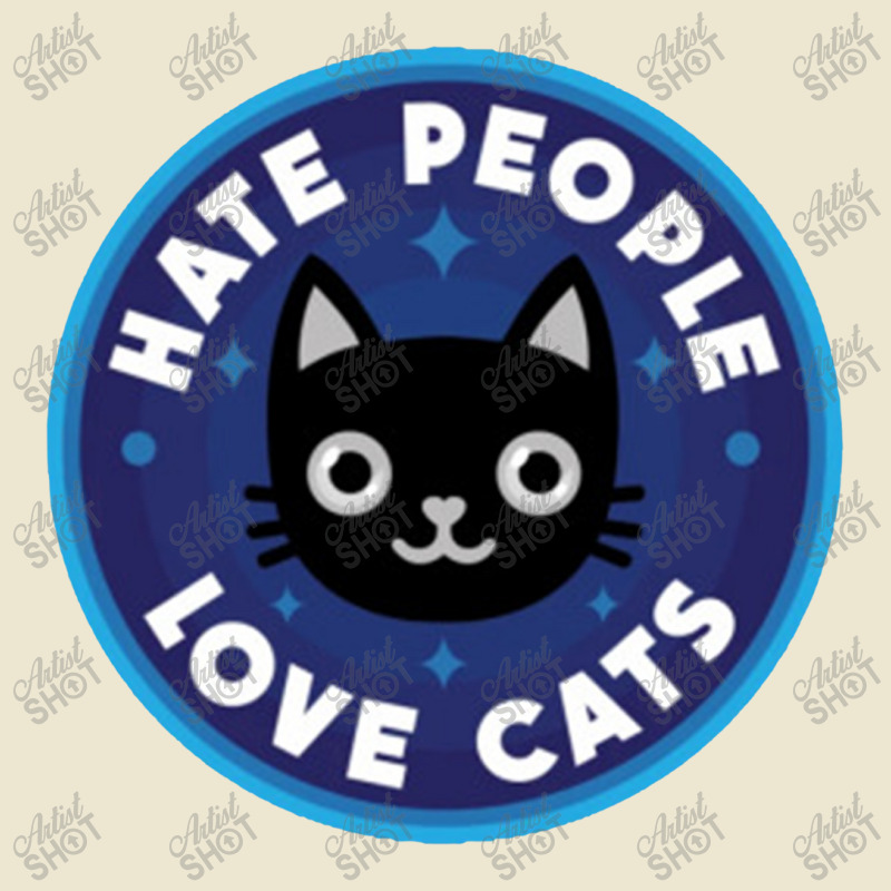 Hate People, Love Cats Cropped Hoodie by dimaszeto | Artistshot