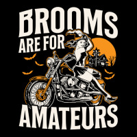 Cycling Brooms Are For Amateurs Witch Biker Halloween Funny336 Women's V-neck T-shirt | Artistshot