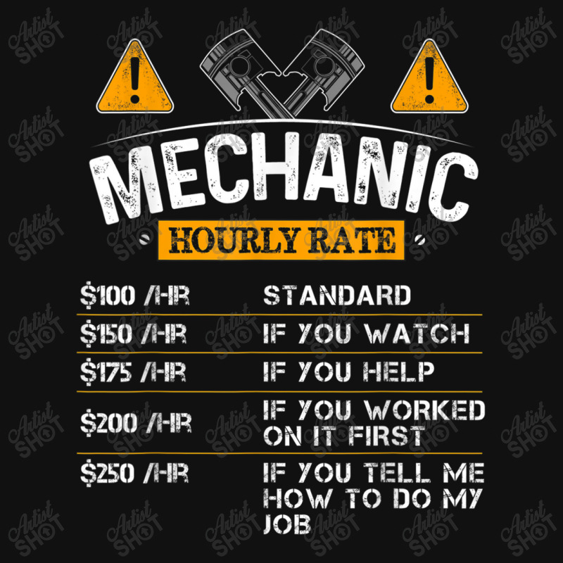 Mechanic Funny Mechanic Hourly Rate Auto Repair Car Mechanic Labor 650