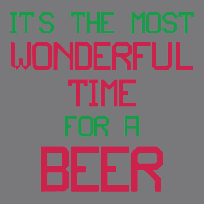 Most Wonderful Time For A Beer Women's Triblend Scoop T-shirt by nbobatiga | Artistshot