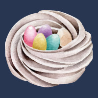 Handrawn Easter Themed Food T  Shirt Meringue Cookie Nest With Colorfu Men Denim Jacket | Artistshot